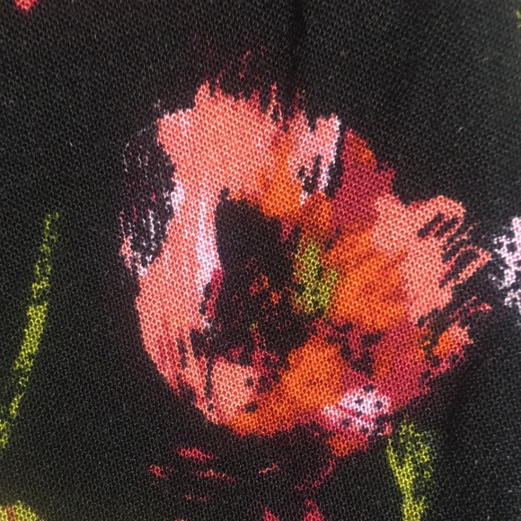 ATMOSPHERE Comfy Stylish Floral Print Palazzo Pants with Elastic Insert Back - Picture 13 of 16